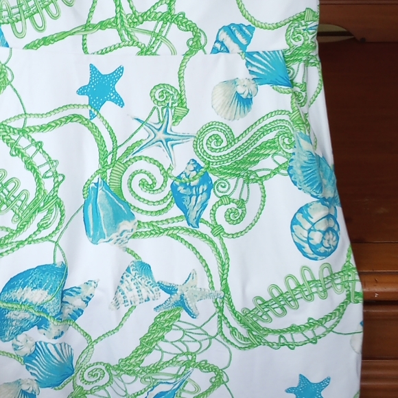 J. McLaughlin Seashell Catalina Cloth Dress S - Picture 7 of 7